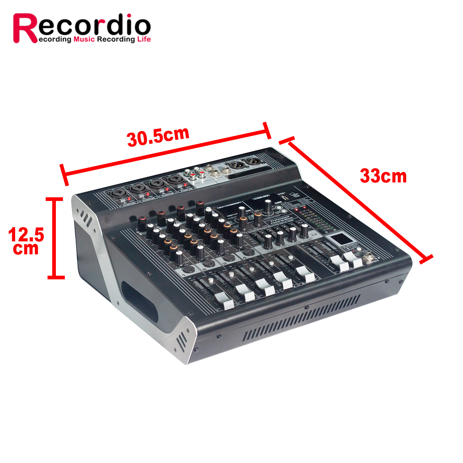 공장 도매 전문 4 채널 400W 높은 전력 채널 앰프 믹서 성능 단계 야외 믹서