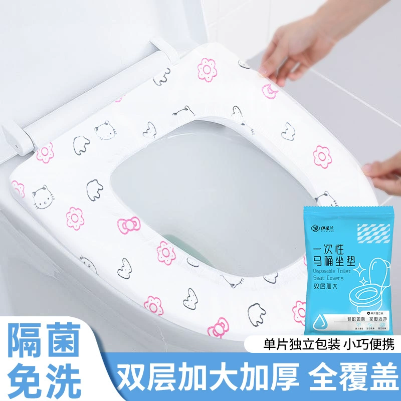 Одноразовые унитазовые коврики с грязной водонепроницаемой независимой упаковкой для материнских подушек для путешествий