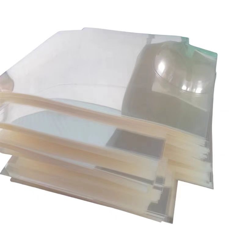 PET de alta permeabilidad ultra permeabilidad resistente a alta temperatura lámina de adesivo de ventana de polietileno plástico lámina de impresión de ventana material de bobina