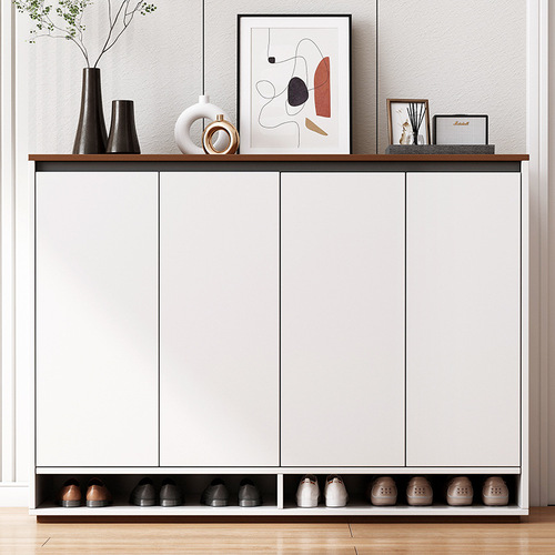 Shoe cabinet, simple entrance cabinet, large-capacity floor-to-ceiling storage cabinet, simple shoe rack for balcony outside the corridor, home doorway