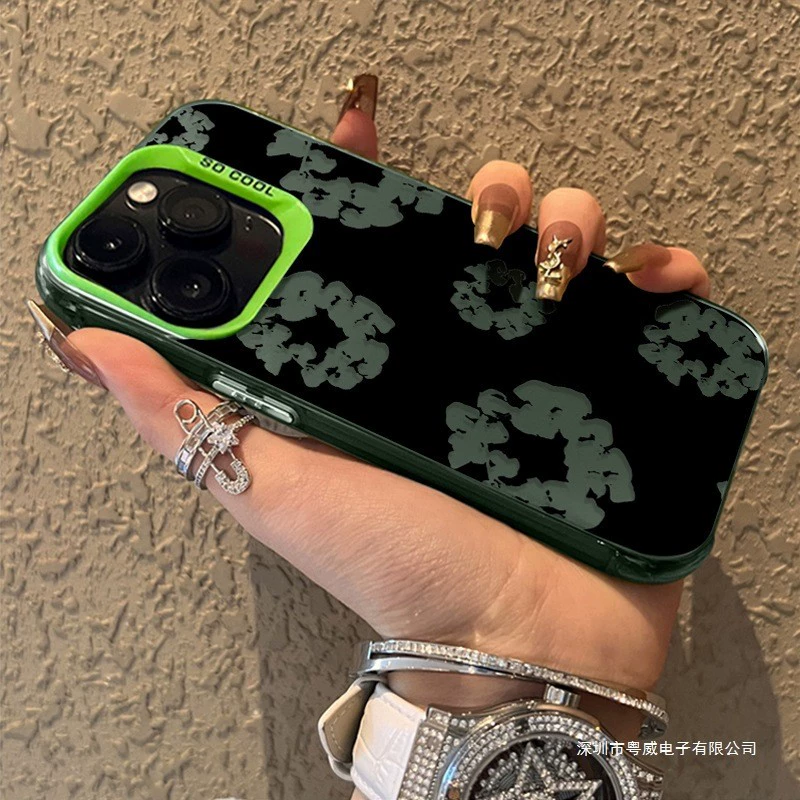 Чехол для телефона (Apple) iPhone17 совместимый — IMD‑отделка с TA4 кольцом, для нескольких моделей