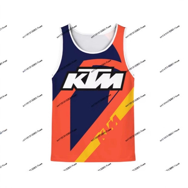 2025 Men's and Women's Official Ktm Factory Rb F1 Wp Ktm Muscle Tank Sports Casual Sleeveless Vest