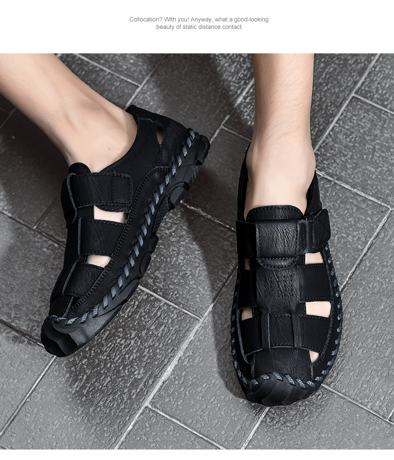 Men's Sandals For Summer Driving And Outdoor Activities_voghion.com