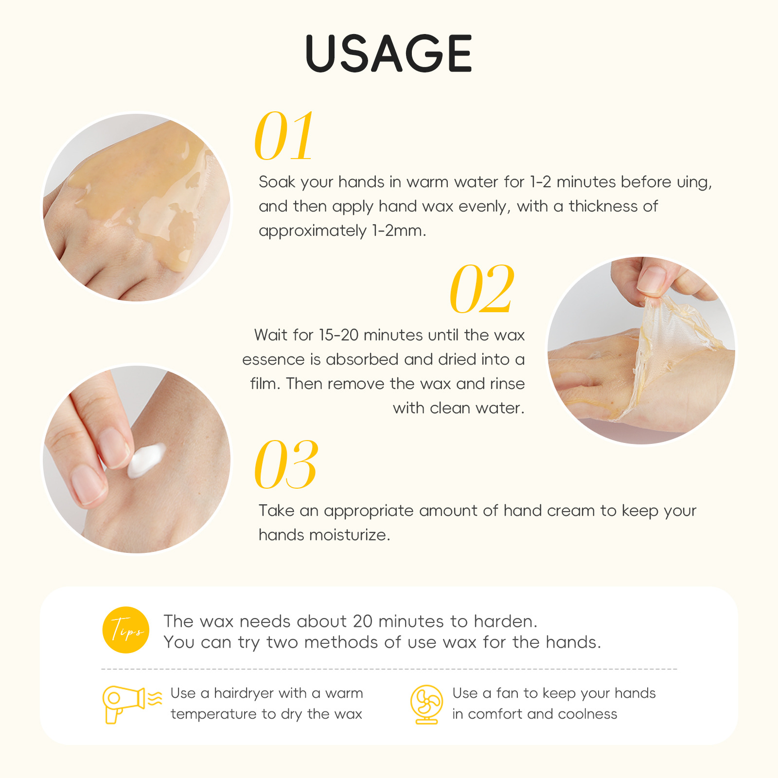 Cross-border English version LAIKOU Honey Milk Hand Wax 50g Hand Mask Moisturizing, hydrating and hydrating Autumn and winter manufacturer in stock undefined