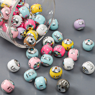 16mm��������ɫminӢ��ӡ���yɫ��ɢ�� DIY�ֹ�ˇ�Ʒ������l
