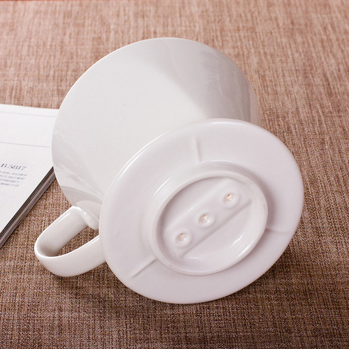 Hand-brewed coffee filter cup Three-hole ceramic filter Drip coffee filter hand-brewed cup coffee utensil