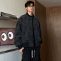 宽松男款男生秋季皮夹克