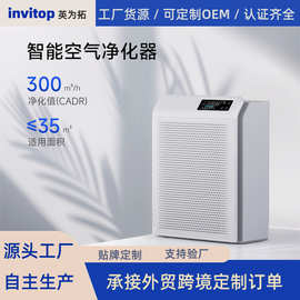 跨境空气净化器家用智能静音桌面空气UV杀菌便携式净化机工厂源头