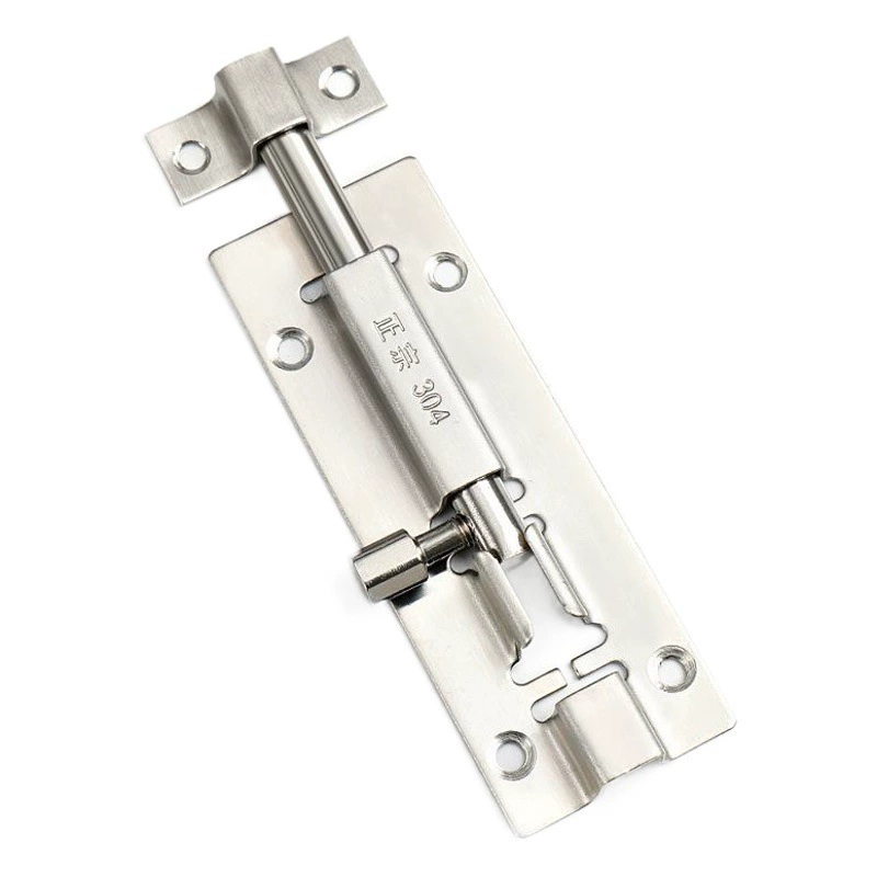 СРЕДНЕЙ ПЛОЩАДЬ маленький квадратный болт из нержавеющей стали дверной болт Противоугонный дверной болт может соответствовать цвету 304 болт