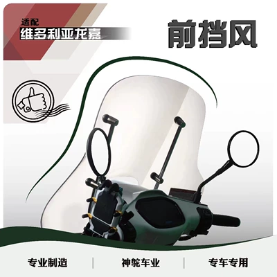 Motorcycle front windshield: Victoria Special Custom-Made