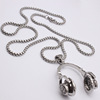 Creative exaggerated personality tide men and women stainless steel tag necklace necklace new Stainless Steel Nextlace