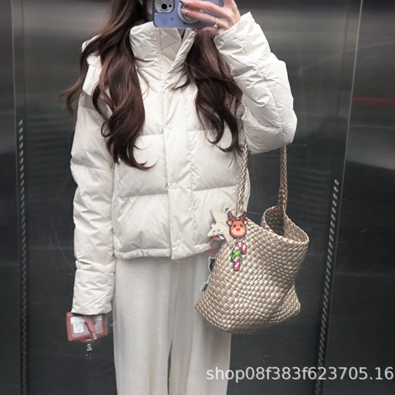 Cross-border wholesale of original Lulu four-panel down jacket vest Wunder puff for warmth in winter
