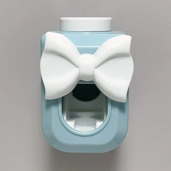 With bow, white