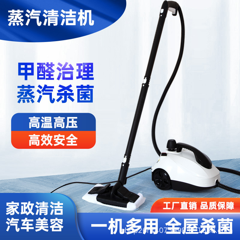 Yx Steam Cleaner Household High Temperature Cleaning Machine Carpet Kitchen Appliance Cleaning Sterilization Car Beauty Care 8619