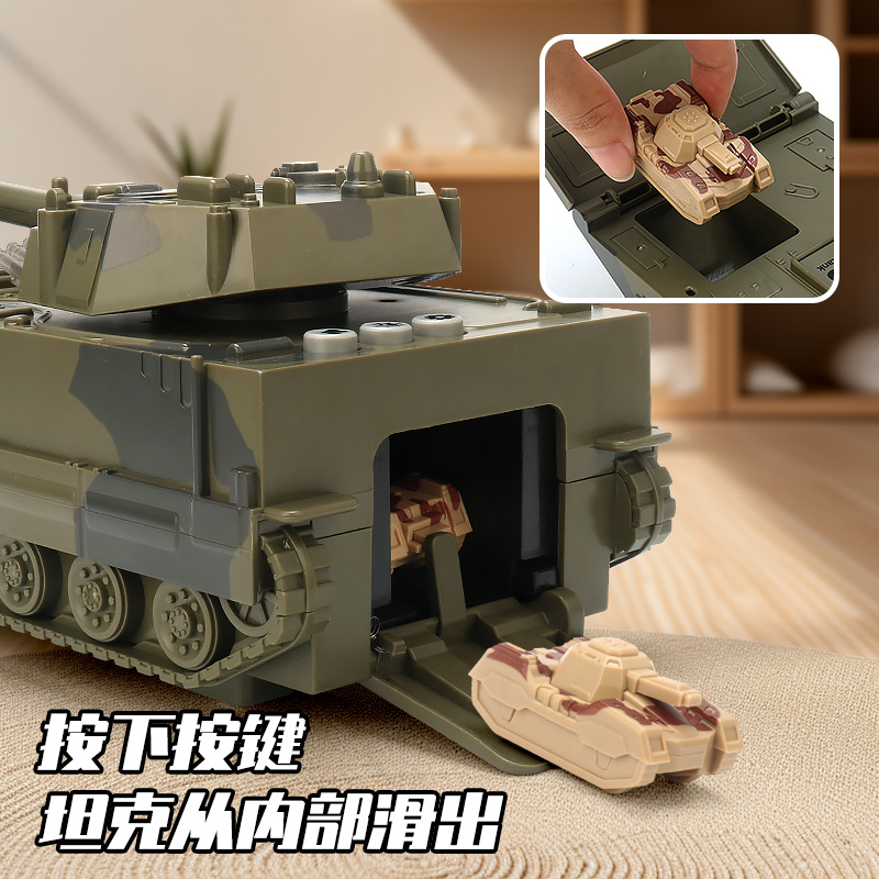 Tanque de transporte universal eléctrico de vibración de sonido, música, iluminación, simulación de aviones de pasajeros, aviones de transporte, juguetes para niños