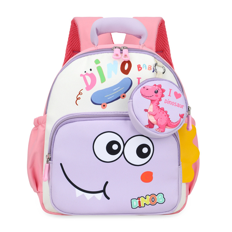 Caricaturas lindas dinosaurios mochila para niños y niñas Mochila infantil para bebés 2026 nueva mochila para niños