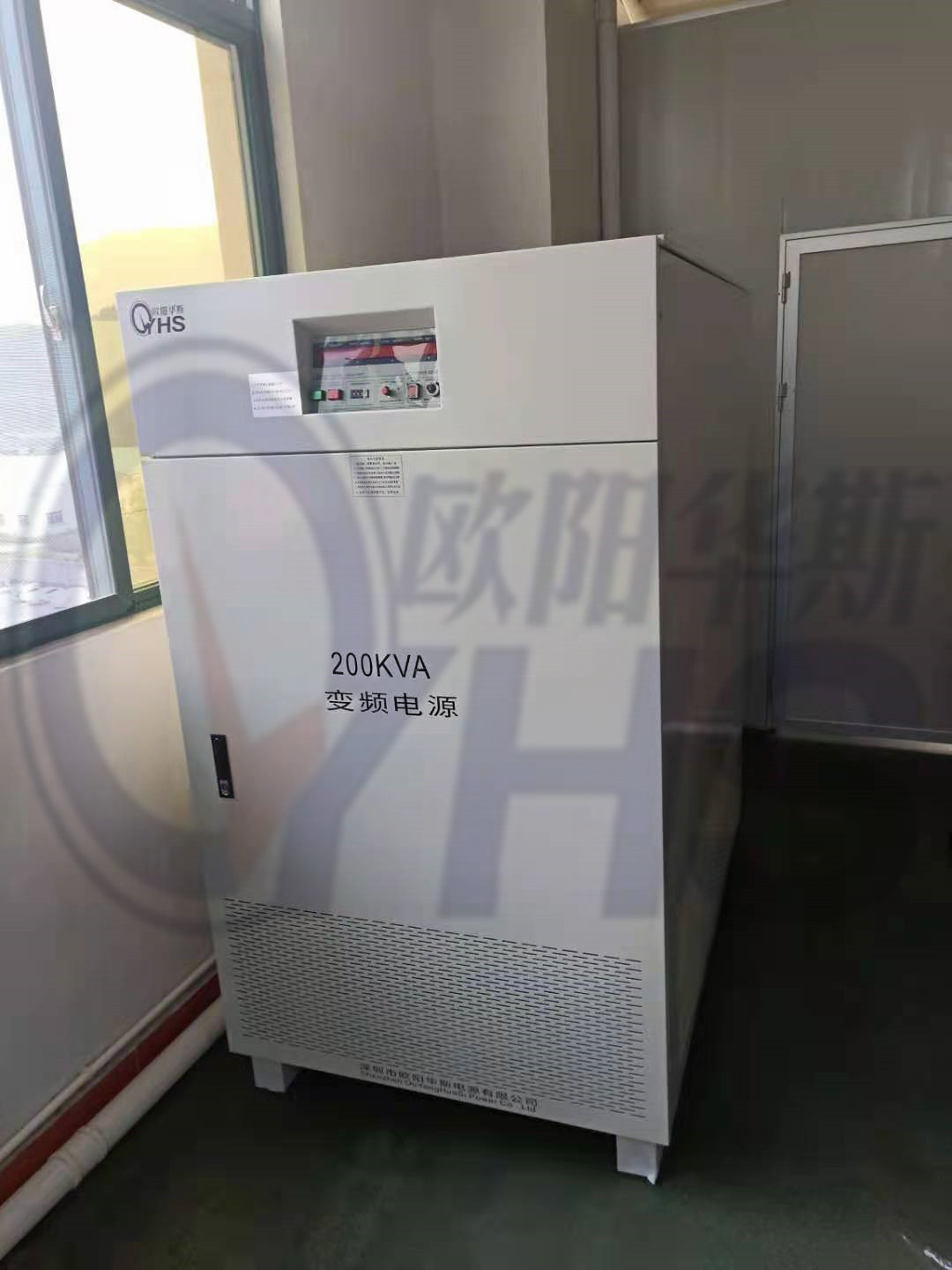 �Ͽͻ��ع�����200KVA��Ƶ��Դ|֮ǰʹ������100KVA��Ƶ��Դ