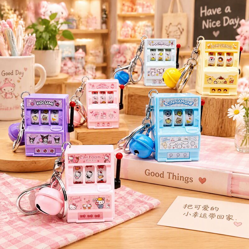 Lottery Machine Cartoon Mini Arcade Keychain Pendant for Men and Women Backpack Decoration Car Keychain Creative Pendant Lottery Machine Cartoon Mini Arcade Keychain Pendant for Men and Women Backpack Decoration Car Keychain Creative Pendant