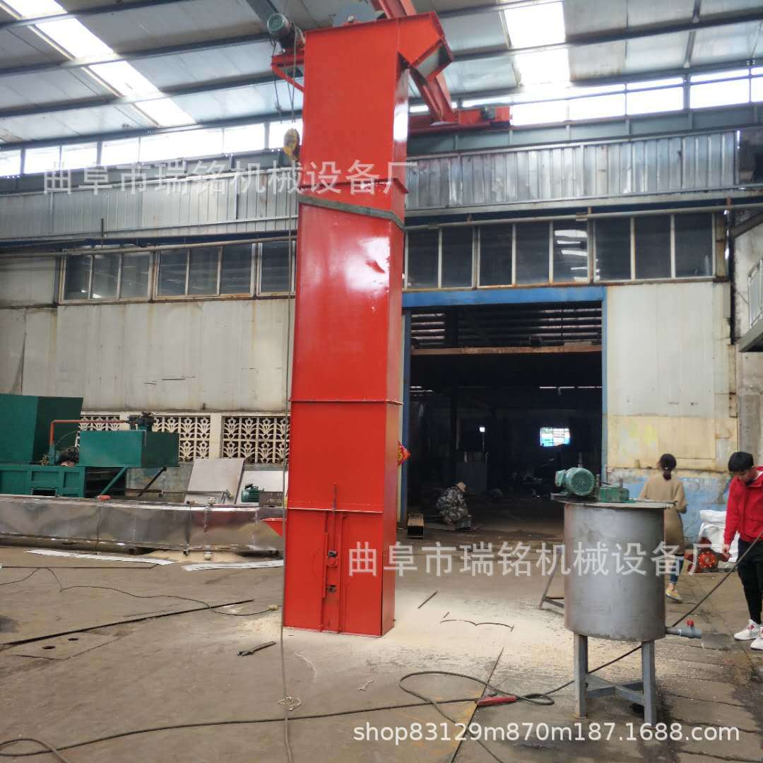 石英砂斗式提升机 TGFF粮食输送斗式提升机 不锈钢斗式提升机