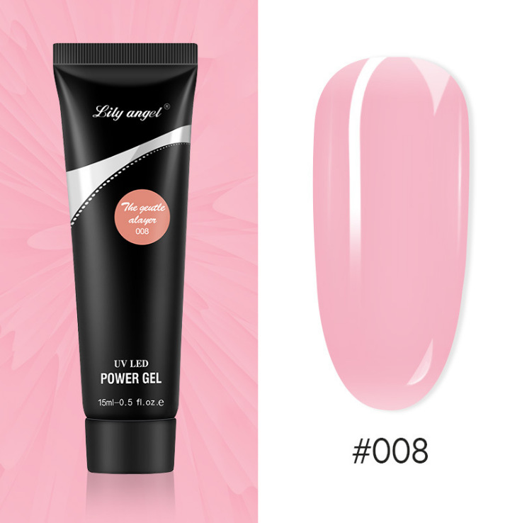 Pegamento de extensión especial transfronterizo 15/30ML traje de Arte de uñas extensión rápida modelo de cristal gel UV fototerapia pegamento