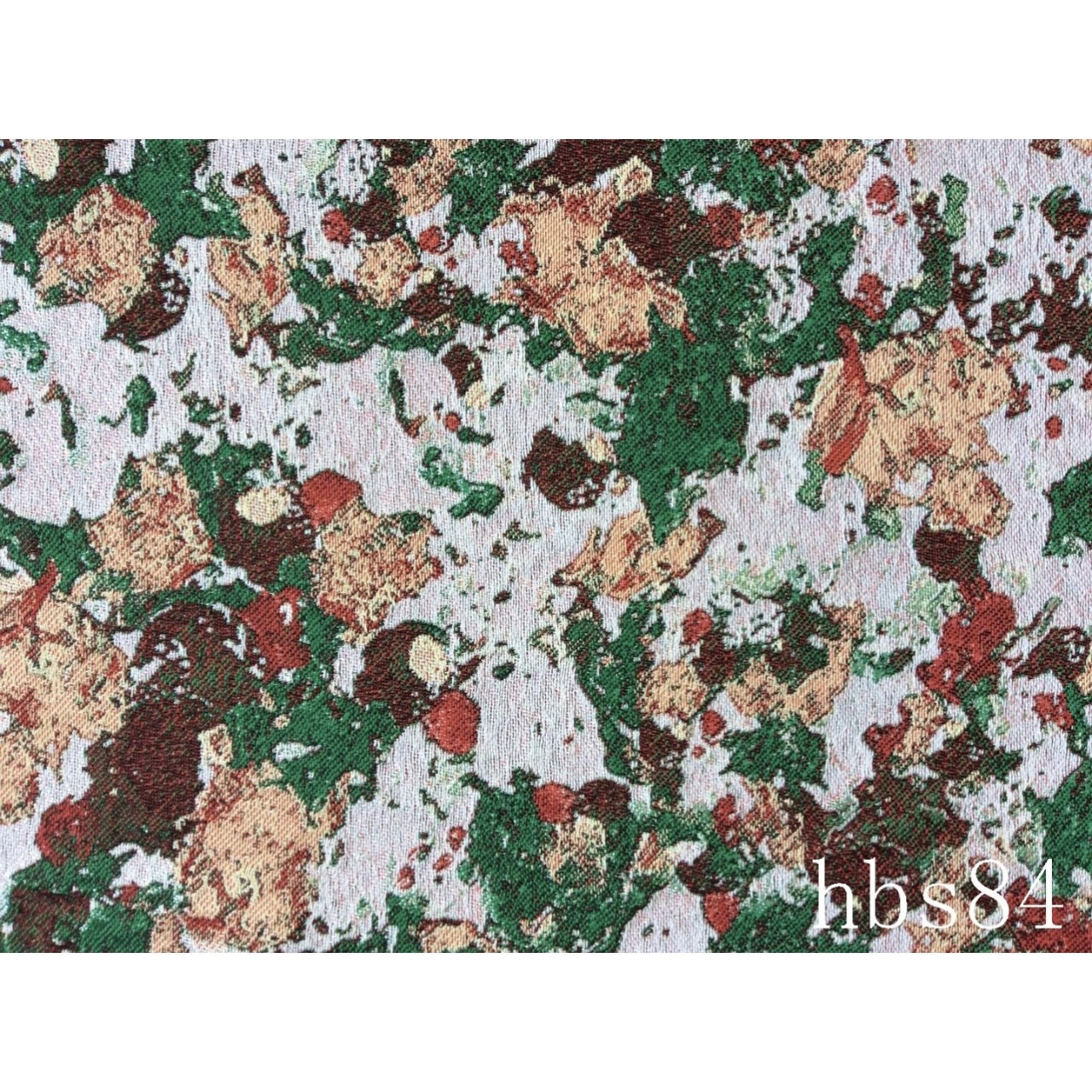 油画风迷彩彩色抽象风提花面料西装套装裤子裙子鞋包面料