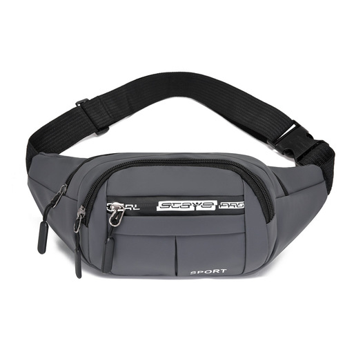 Cross-border men's waist bag new outdoor leisure sports cross-body chest bag large capacity business phone coin purse wholesale