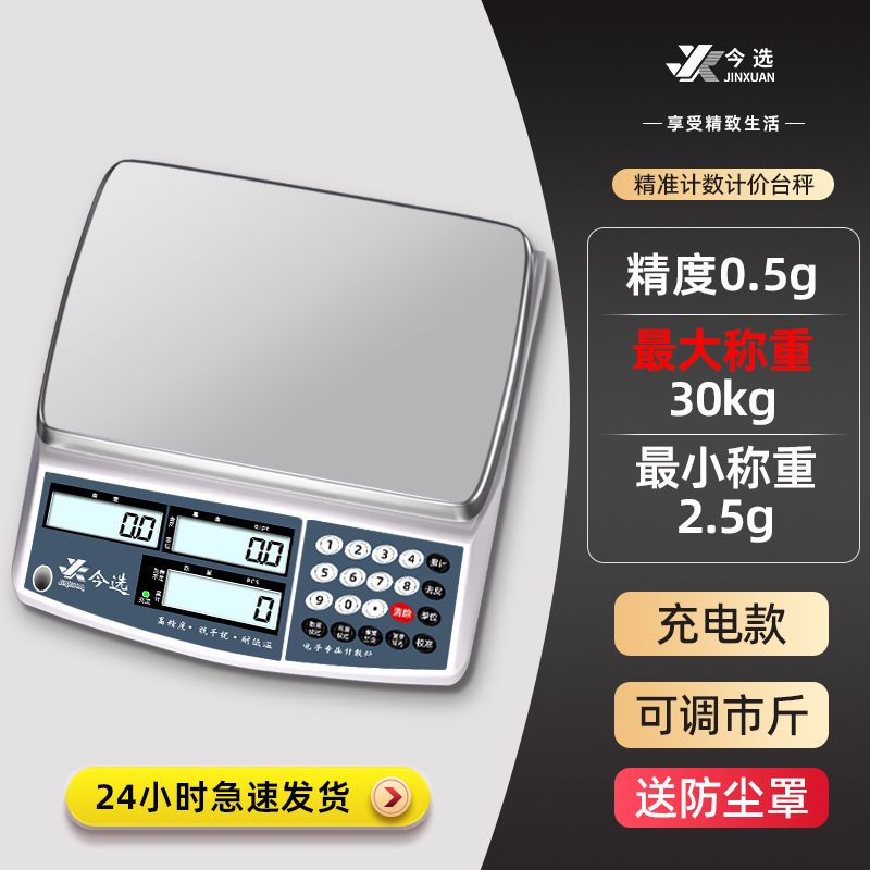 [충전식 모델] 범위 30kg 정확도 05g