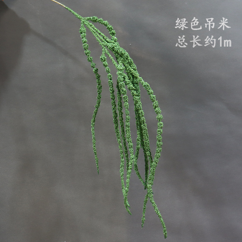 Arroz verde colgando