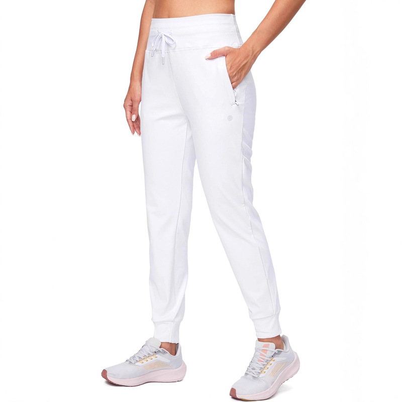 Cross-Border 2025 New Hot-Selling Women's Lined Jogging Pants High-Waisted Warm Winter Sports Pants Running Hiking Sweatpants