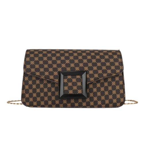 Minimalist Shoulder Bag 2024 Spring New Arrival Bag for Women Casual Simple Crossbody Bag Fashion Chain Small Square Bag