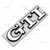 Metal GTI car sticker is suitable for Volkswagen POLO golf 6 7 -generation car standard three -dimensional tail label