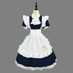 オリジナルの新商品クロスボーダーコスプレイギリス風気質メイド服日本アニメメイド衣装ロリータ