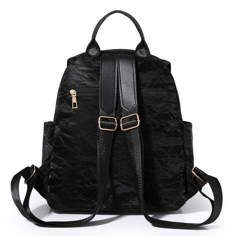 2024 invierno nuevo estilo coreano mochila para mujer moda casual color sólido mochila escolar para estudiantes de gran capacidad mochila de viaje