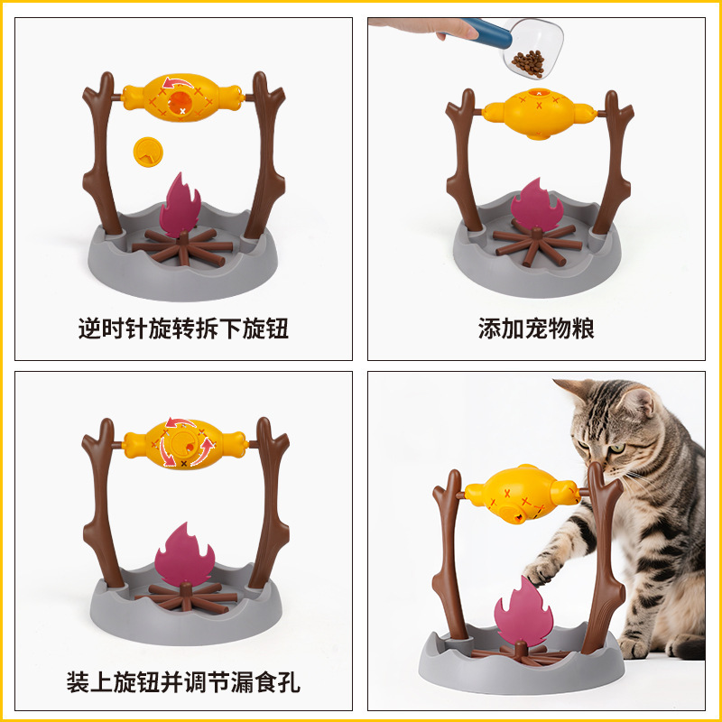 Интерактивная игрушка-кормушка куриные ножки