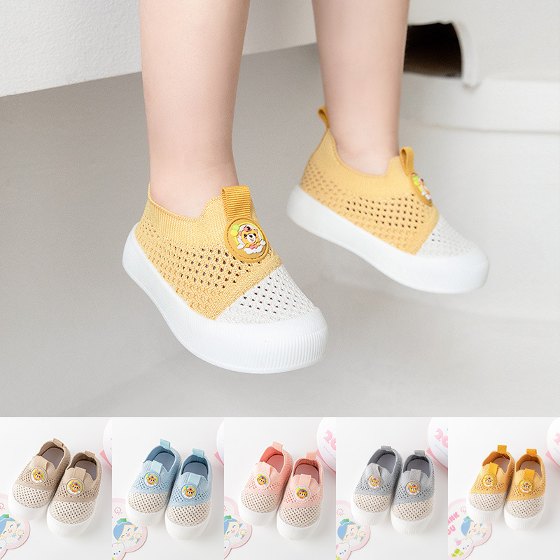 Zapatos para bebés, zapatos para bebés con suela suave antideslizante, 6 meses, niños y niñas de 1 - 3 años de edad, zapatos tejidos de malla transpirables y cómodos