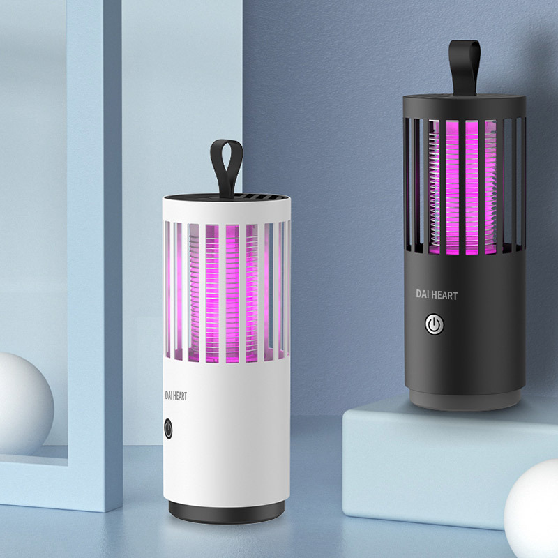 Electric shock suction mosquito killer lamp household two-in-one USB rechargeable mosquito repellent outdoor portable mosquito trap lamp