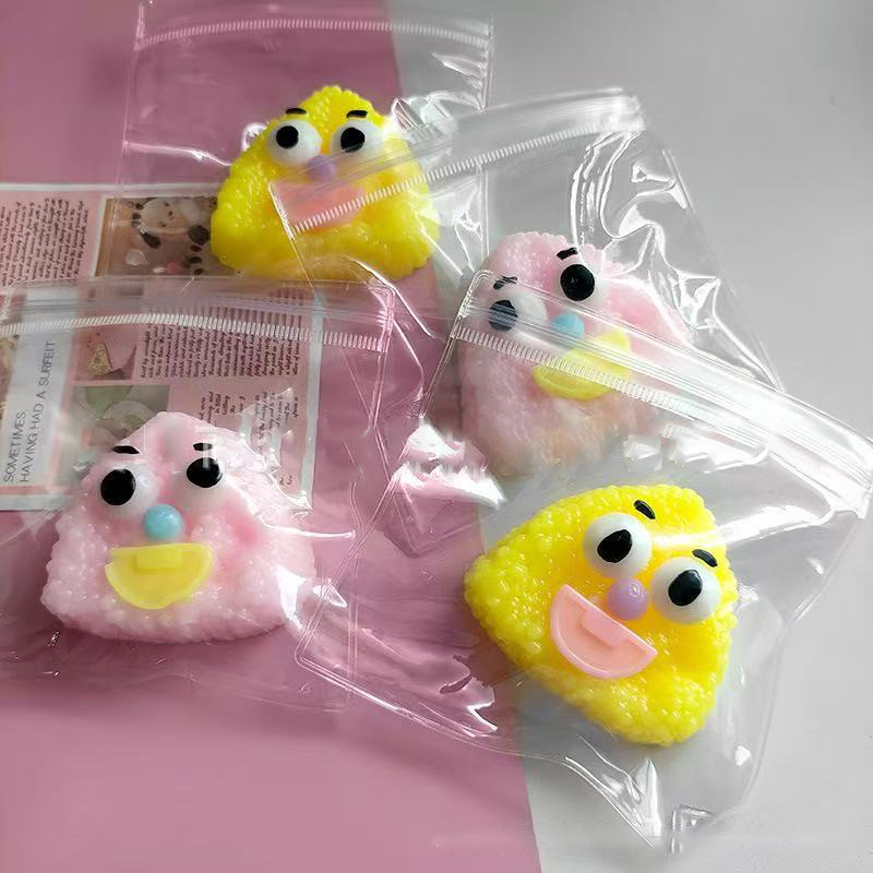 Niños no tóxicos juguetes de rebote lento descomprimir la sensación de barro gelatina de silicona de alto valor facial