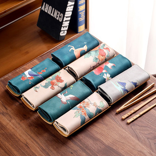 Thickened tea man tea towel cloth absorbent Zen Chinese small size tea table special towel rag National style pot towel pad