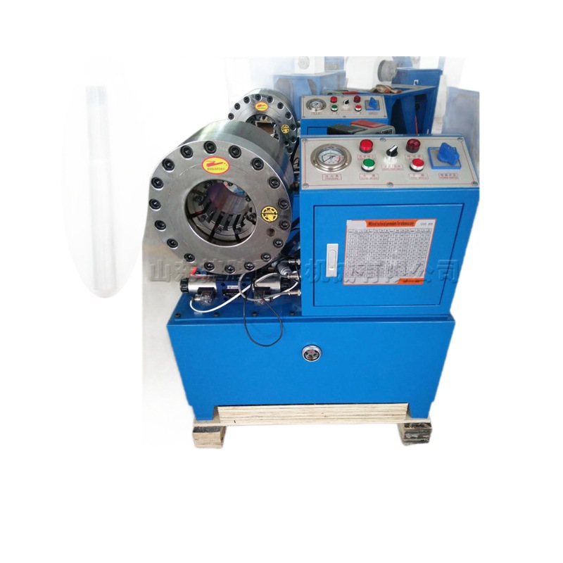 Máquina automática de retracción de tubería de aceite de alta presión tubería metálica equipo de presión de tubería marco invernadero fijación doblador de tubería