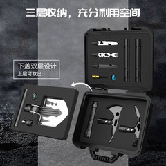 Multifunction Outdoor Military Spade Set, Camping Survival Car Foldable Emergency Axe Spade Set