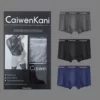 Three nude gift boxes (dark gray+black+blue)