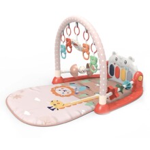 婴儿早教钢琴健身架玩具趣味活动游戏垫感官玩具