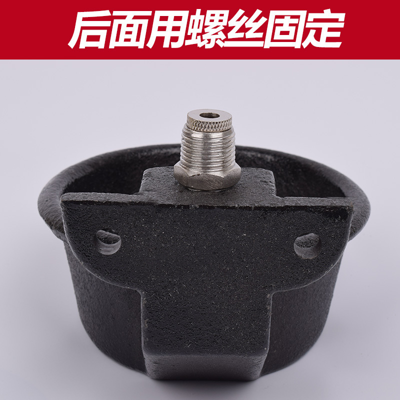 Dispensador automático de agua potable de cerdo tazón de fuente de cerdo de hierro fundido Tazón de cerdo dispensador de agua potable