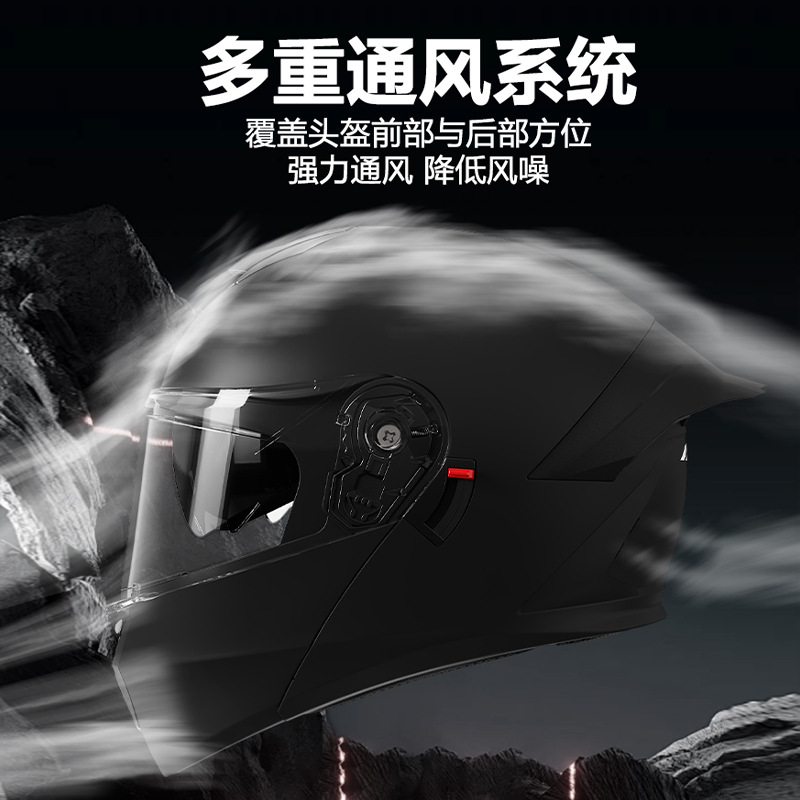 Casco de motocicleta de comercio exterior, casco caliente de invierno para hombres, casco de seguridad transfronteriza para mujeres, cuatro estaciones