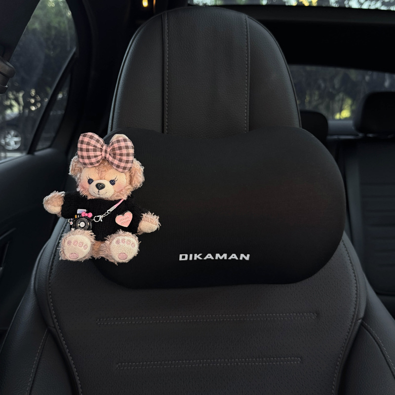 Shirley Mei Car Headrest 2025 New Car Seat Neck Memory Foam Pillow Neck Pillow Car Lumbar Support for Women
