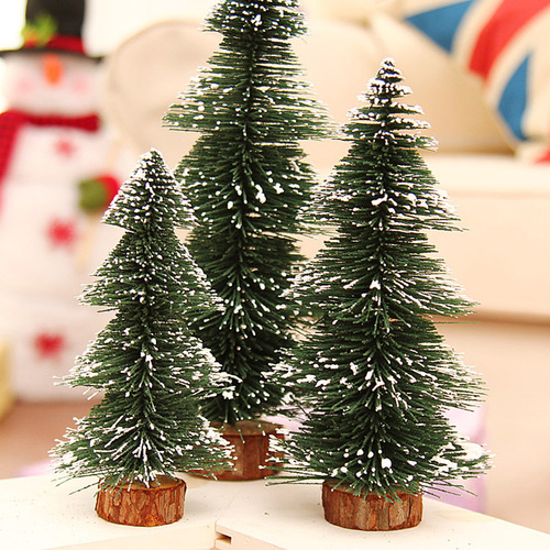 Mini Christmas tree, tabletop pine needle tree, flocked tree tower, Christmas decoration supplies cross-border supply