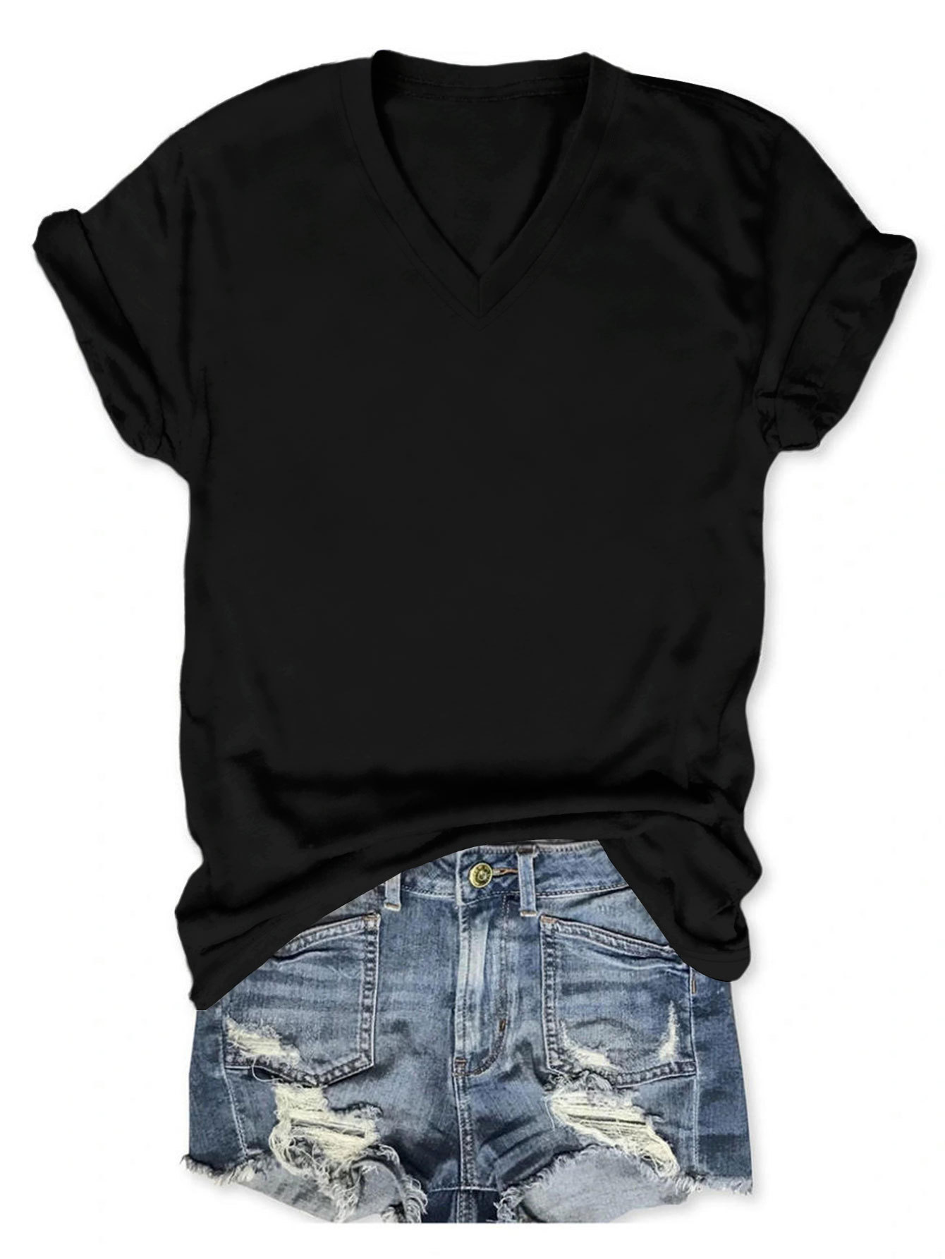 159g Weight Short Sleeve Sleeve Length Regular Sleeve Sleeve Type CVC Pull Frame, Cotton, Polyester Fabric Type Mid-Length (65cm <Length ≤ 80cm) Top Length T-shirt, Pullovers Tops Type Casual, Office, Daily Occasion Round Neck Neckline Printing Function Loose Fit Type Geometric Pattern Summer Season Women's Gender European and American Style, Streetwear Style Wholesale Women's CVC Pull Frame Cotton Polyester European And American Style Streetwear Geometric Short Sleeve T-Shirts 6
