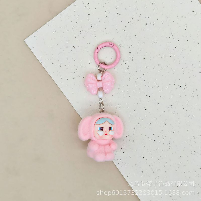 人気のクロスボーダー樹脂植毛泣き赤ちゃんキーホルダーペンダントかわいいバッグ小さなアクセサリー装飾品ジュエリーアクセサリー卸売|undefined