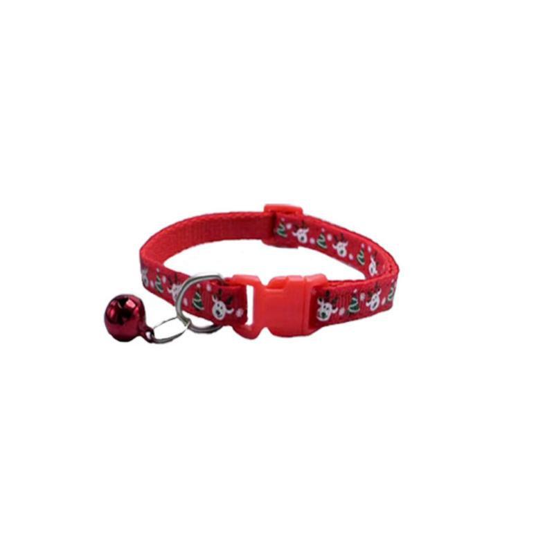 Collar de mascotas de explosión transfronteriza Collar de mascotas de Navidad Collar de perros pequeños Productos de mascotas de Navidad