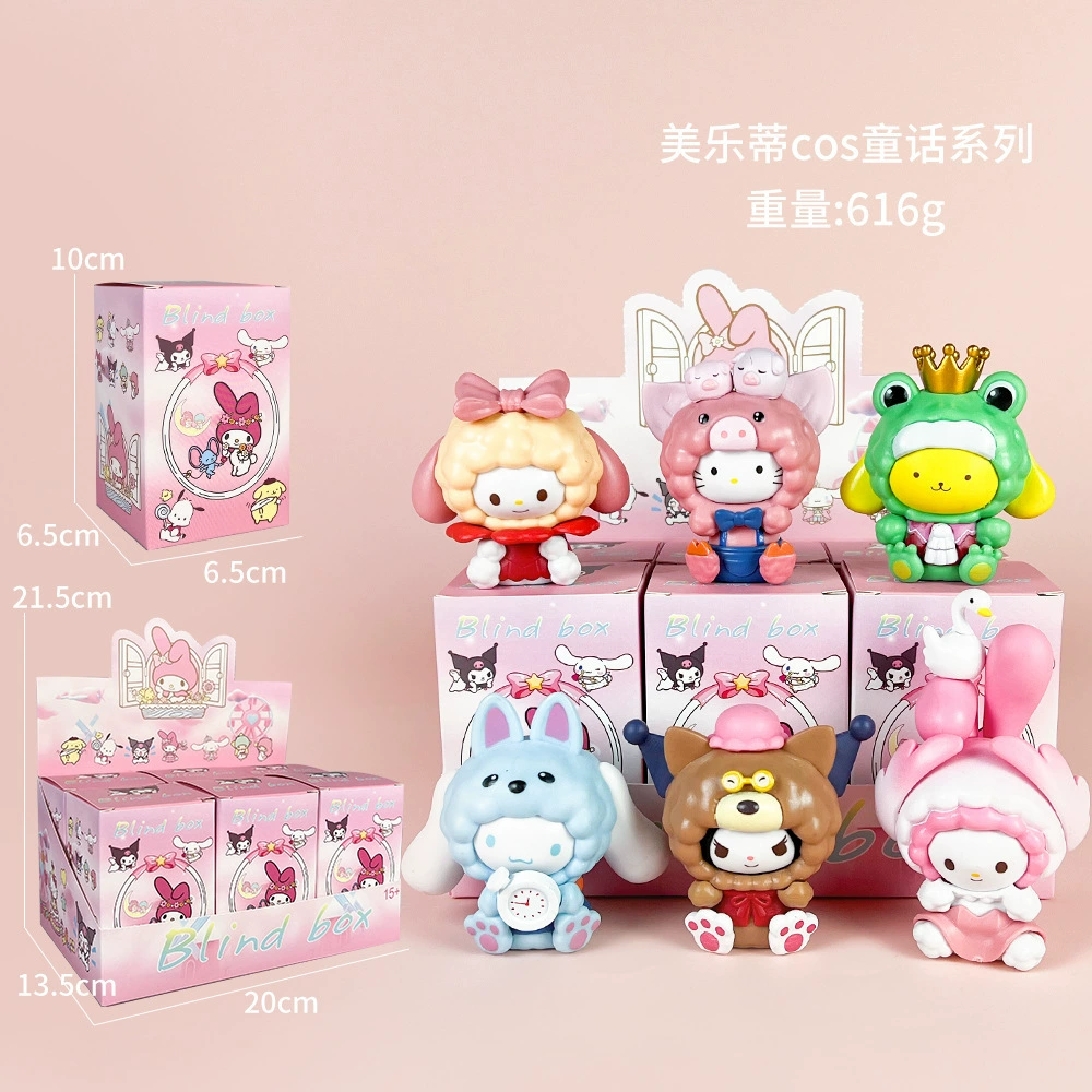 Sanrio, cartoon cute minifigure